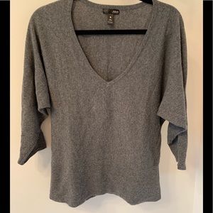 Aqua Cashmere V Neck Sweater